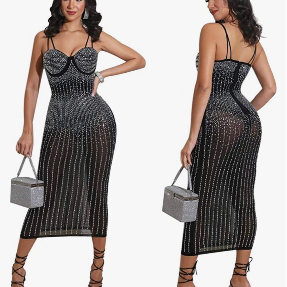 Sexy sparkly dress